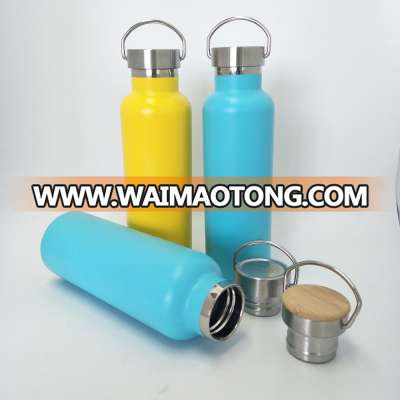 Custom design Powder Coated Stainless Steel Thermos Insulated Water Bottle