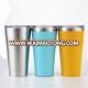 16oz Cup Taper Cup Fashion Vacuum Stainless Steel Car Cup Wholesale Custom stainless steel thermos flasks