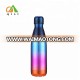 2017 newest double wall insulated electroplating stainless steel cola water bottle